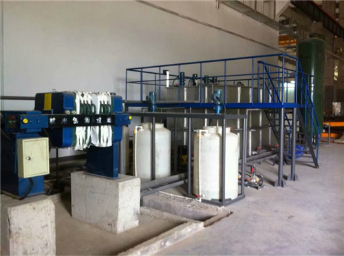 岳陽某裝備廠涂裝廢水處理工程